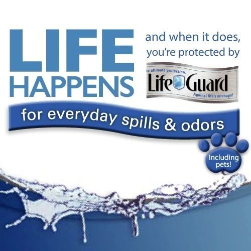 Lifeguard protection for flooring for everyday spills & odors